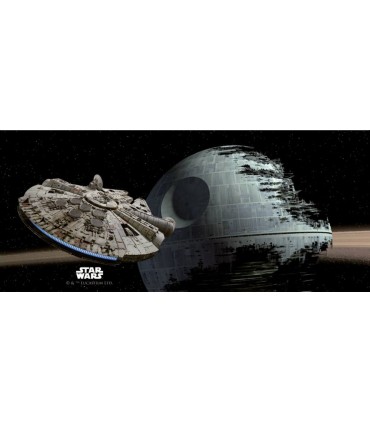 Taza Halcón Milenario vs Estrella de La Muerte - Star Wars