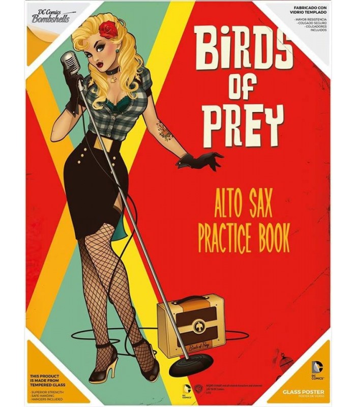 Póster de vidrio Catwoman - DC Comics