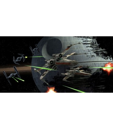 Póster de vidrio Tie Fighter vs X-Wing - Star Wars