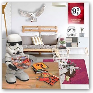 Todos los artículos más frikis para decorar tu casa o tu oficina los encontrarás aquí al mejor precio!!!